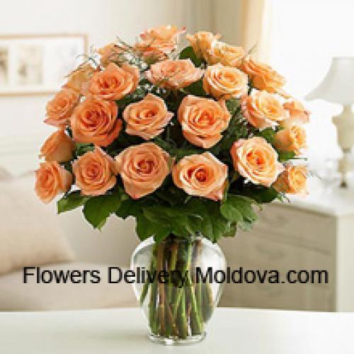 25 Divine Peach Roses