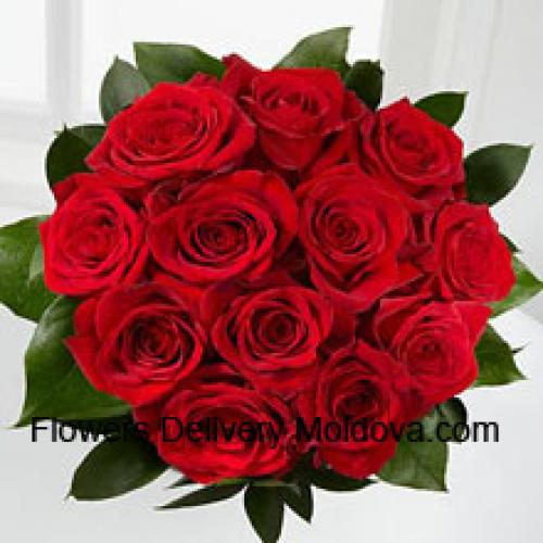 11 Rose Rosse Eleganti