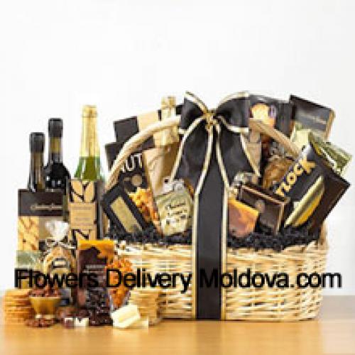 Luxury Basket Containing Edible Items